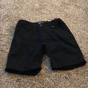 Boys black shorts-Hurley
